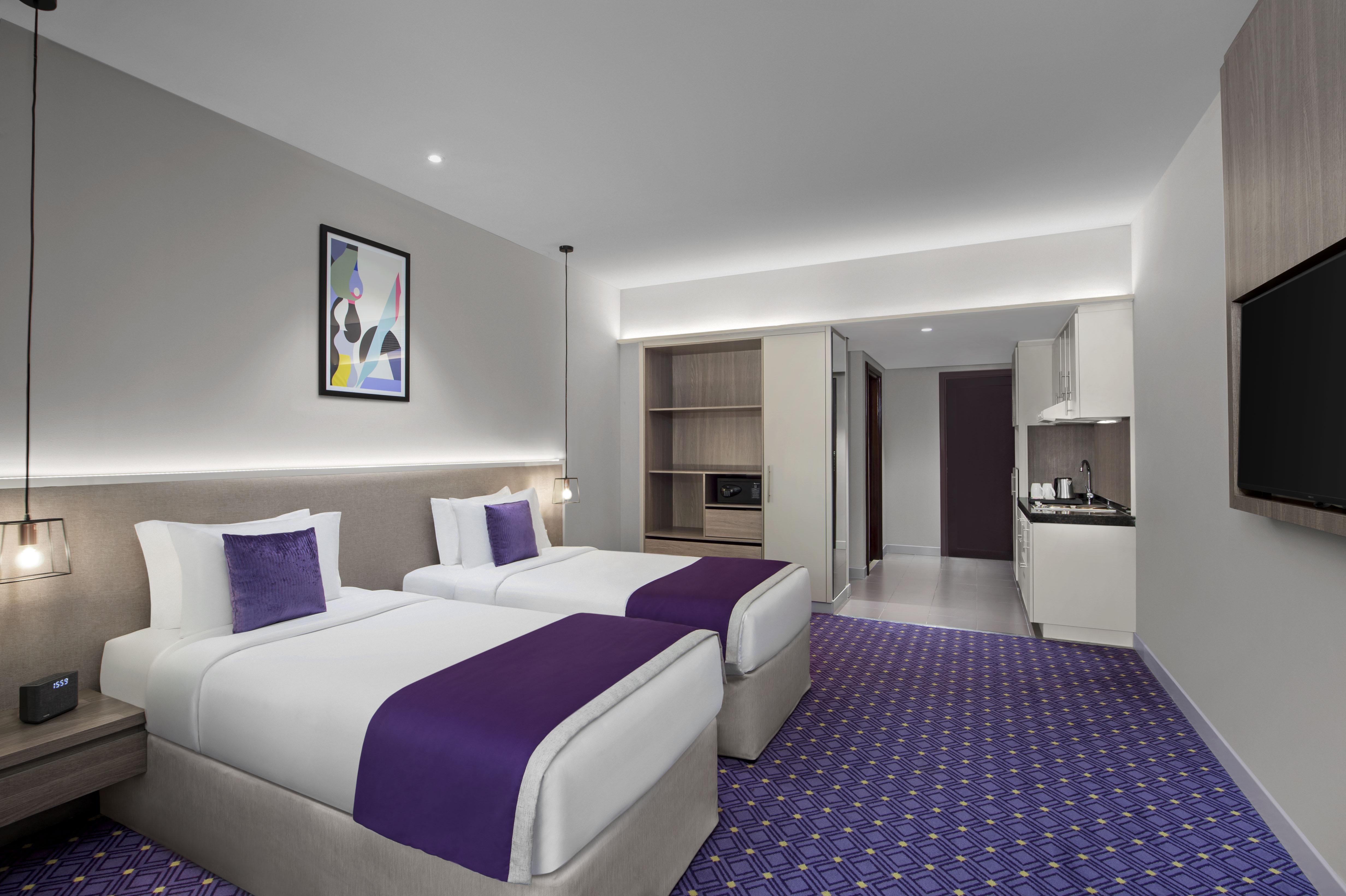 Leva Hotel Mazaya Centre Dubai Eksteriør bilde