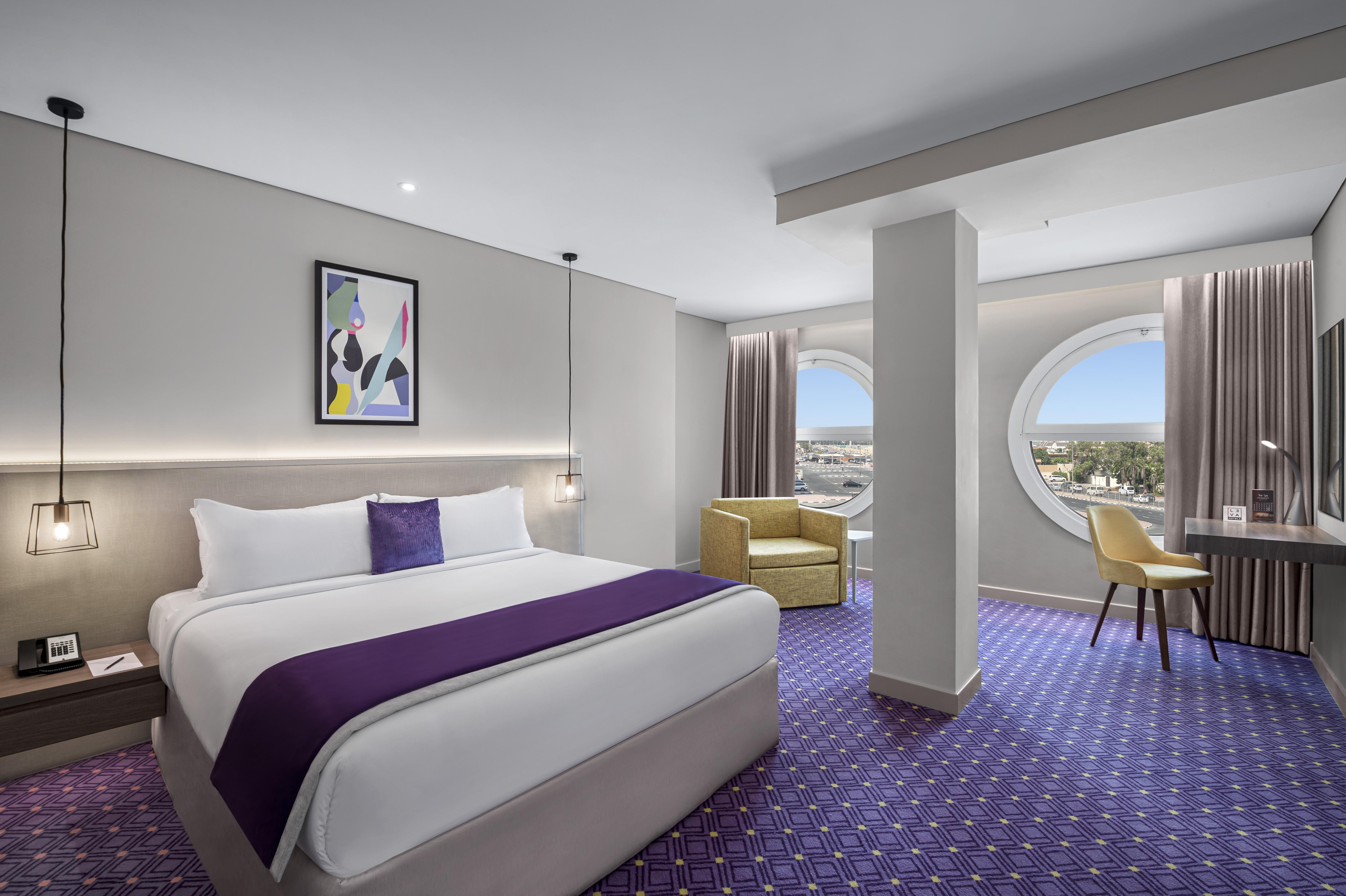 Leva Hotel Mazaya Centre Dubai Eksteriør bilde