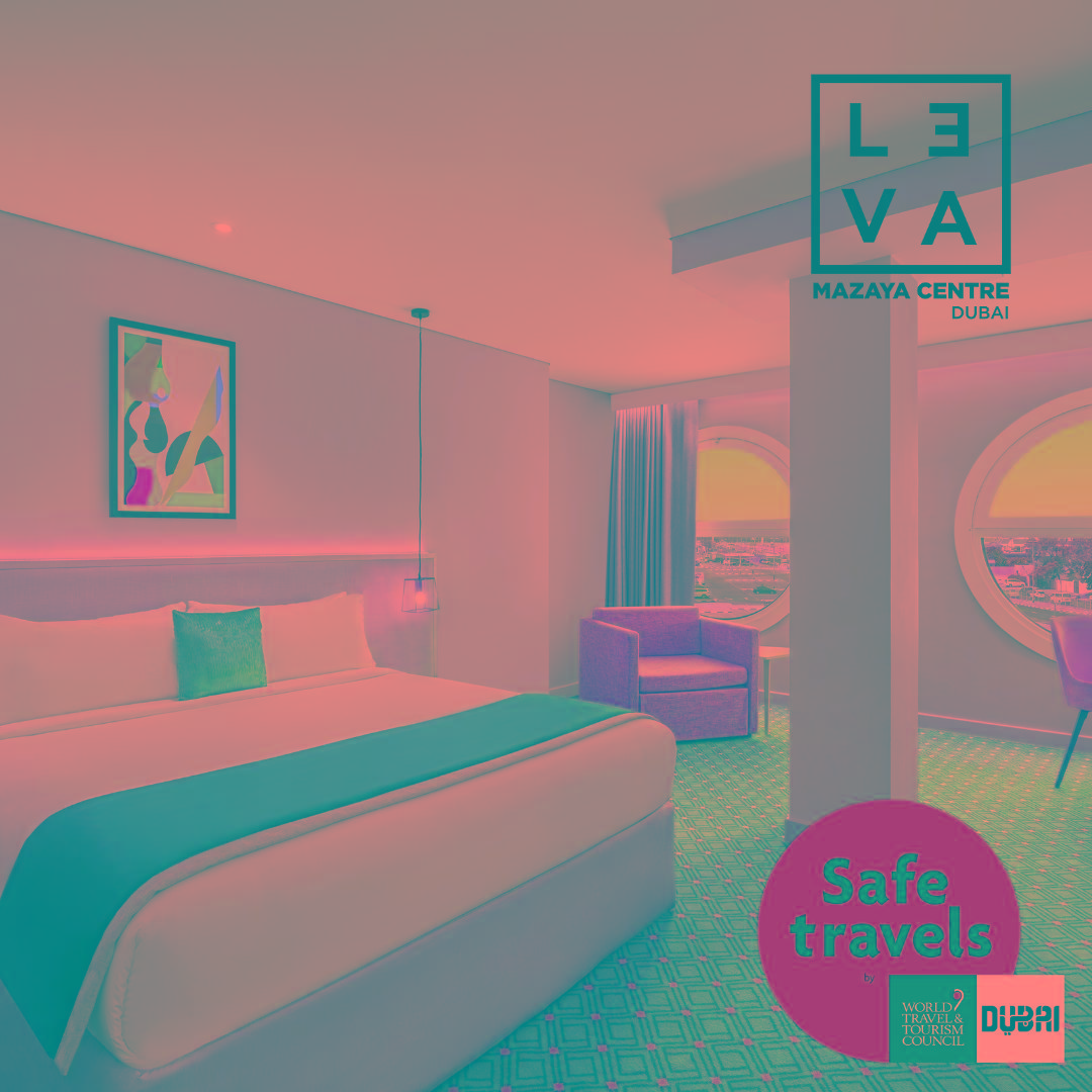 Leva Hotel Mazaya Centre Dubai Eksteriør bilde