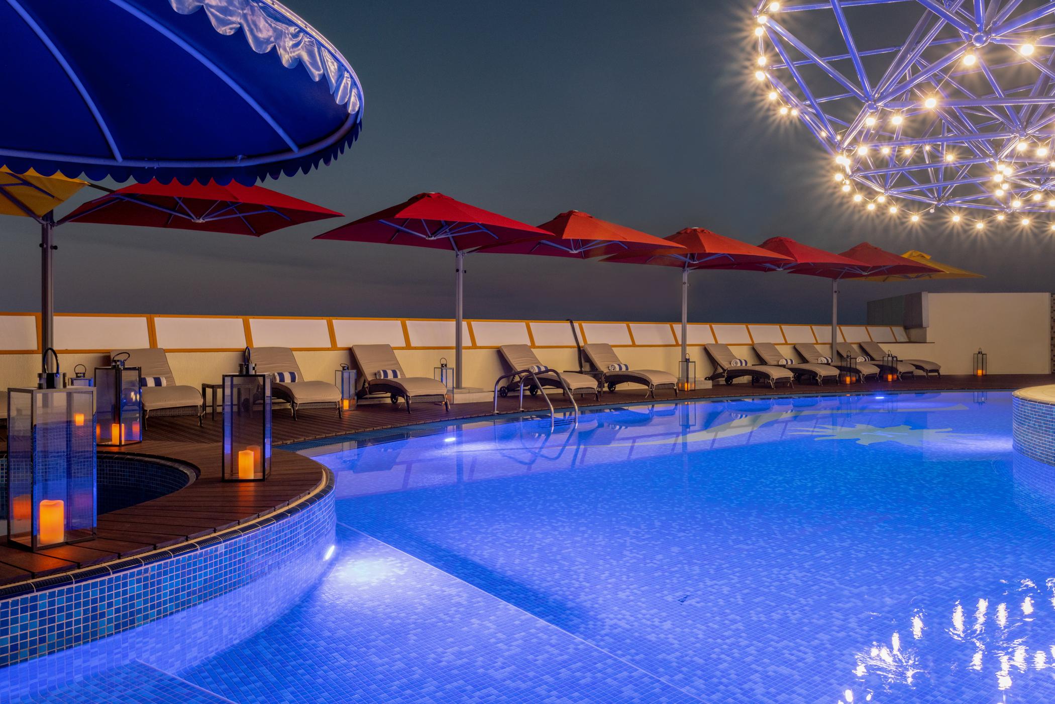 Leva Hotel Mazaya Centre Dubai Eksteriør bilde
