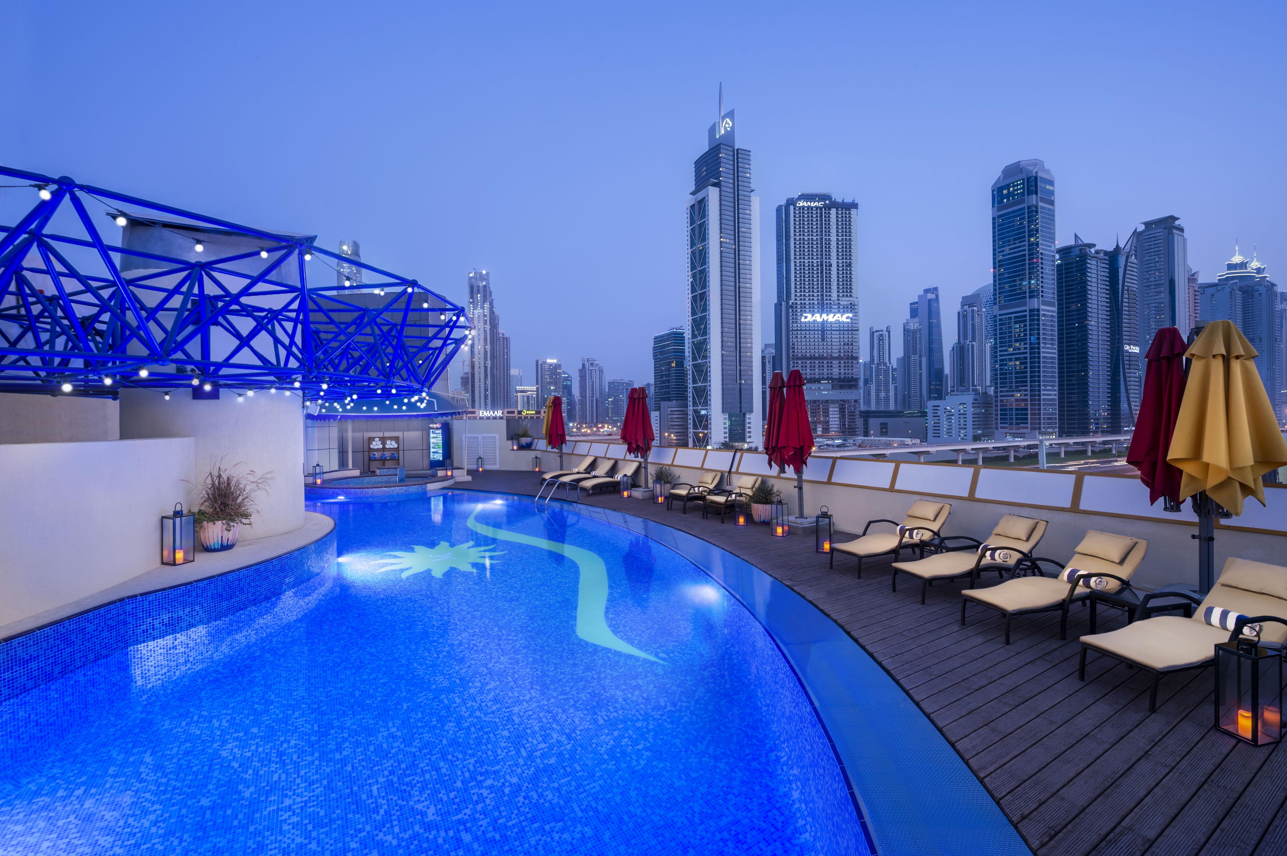 Leva Hotel Mazaya Centre Dubai Eksteriør bilde