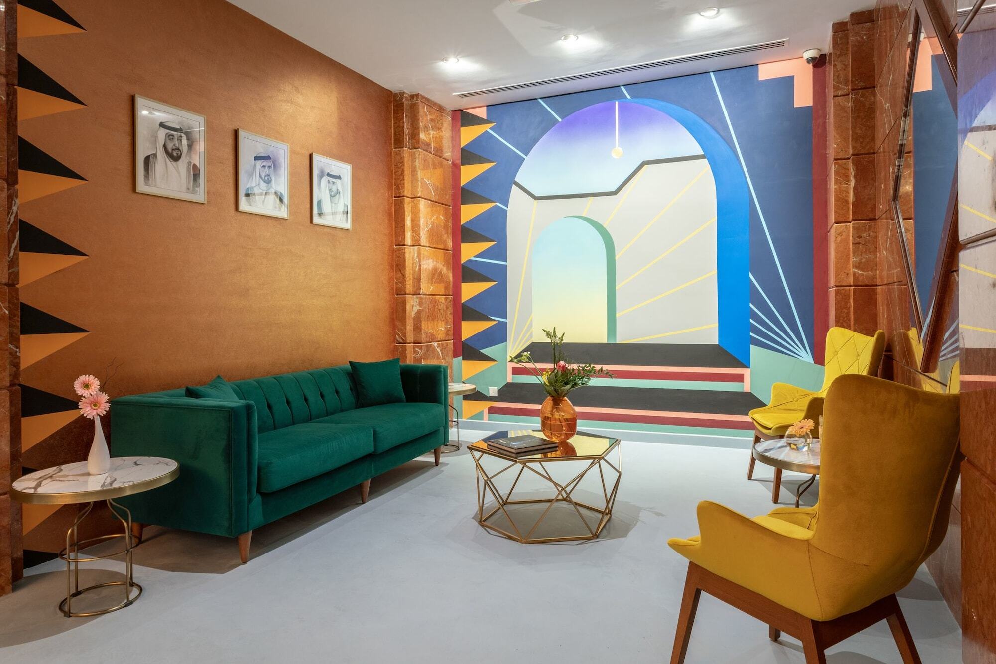 Leva Hotel Mazaya Centre Dubai Eksteriør bilde