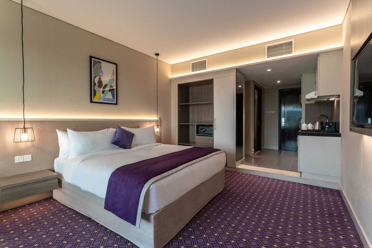 Leva Hotel Mazaya Centre Dubai Eksteriør bilde