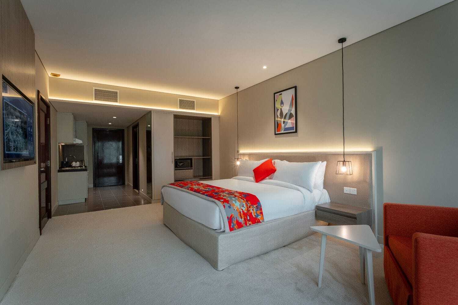 Leva Hotel Mazaya Centre Dubai Eksteriør bilde